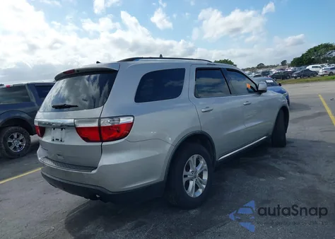 2012 Dodge Durango Sxt from USA, damaged, VIN 1C4RDHAG3CC138334